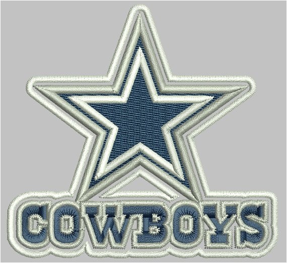 Dallas Cowboys Embroidery Design Cowboy Dallas Embroidery Designs 3 5 Inch 7 by