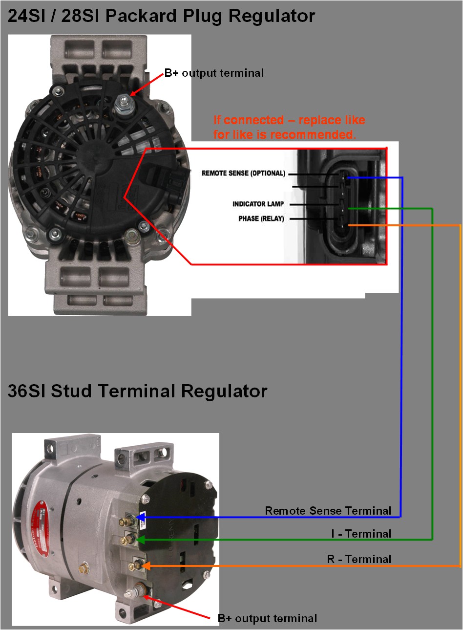 Si Alternator Wiring Diagram