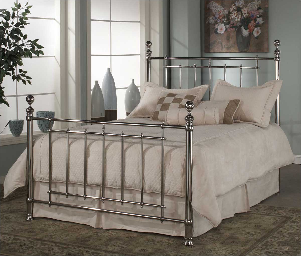 how to determine age of an antique metal bed frame