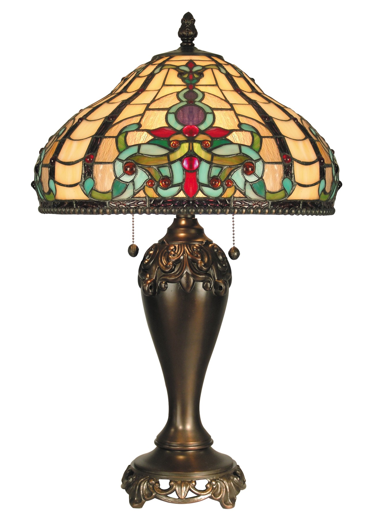 Discontinued Dale Tiffany Lamps Dale Tiffany Tt60203 Tiffany topaz Boroque Table Lamp