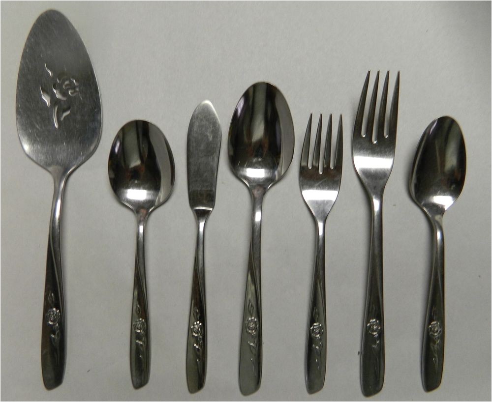 Discontinued Oneida Stainless Steel Flatware Patterns Oneida Wm A Rogers Sweet Briar Stainless Steel Flatware