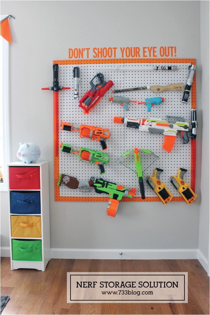 Diy Nerf Gun Storage Ideas Diy Nerf Gun Storage Inspiration Made Simple