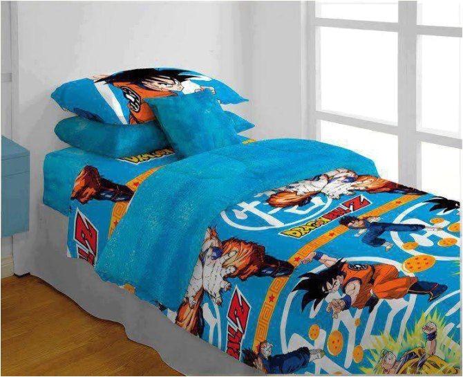 Dragon Ball Z Comforter Set Dragon Ball Z Bedding On the Hunt Room Ideas Pinterest