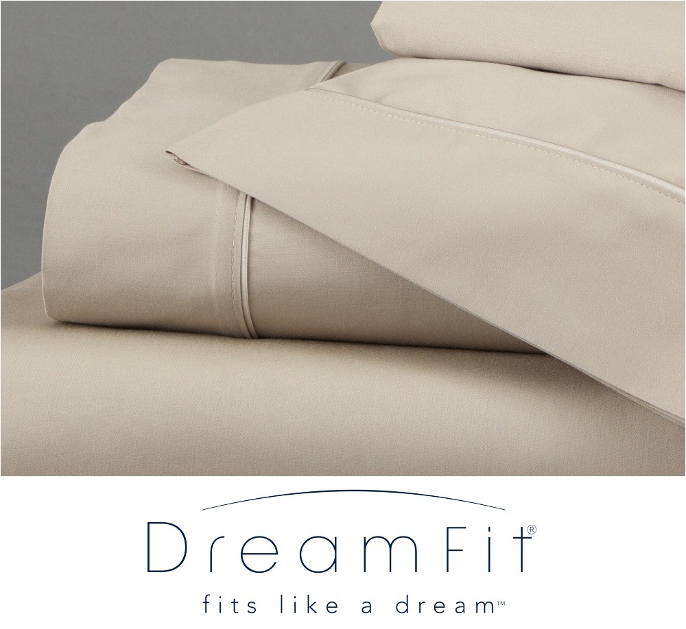 Dreamfit Sheets 5 Degree Dreamfit 5degree Bamboocotton Fullxl Bed Sheet Set Sand