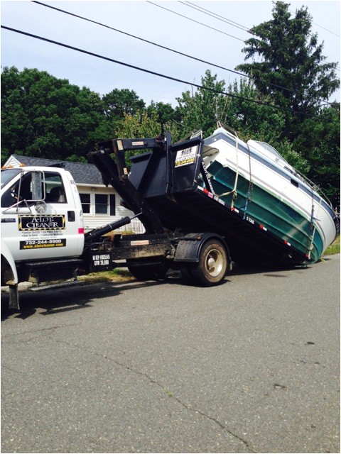 boat removal 24 foot brick nj a lot cleaner inc toms river nj 08755 732 244 8980 7