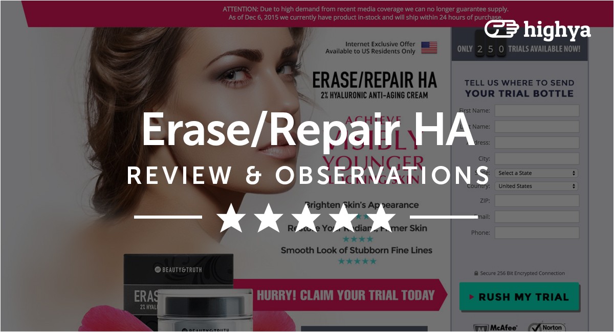 Erase Repair Ha Reviews Erase Repair Ha Reviews is It A Scam or Legit