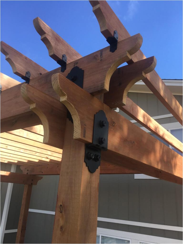 Exterior Structural Wood Brackets Choosing Decorative Metal Brackets for Wood Beams Weather Resistant