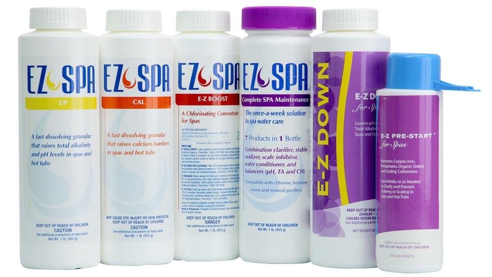 Ez Spa total Care 2lb Ez Spa Care Chemical Kit for Spas Hot Tubs Ebay