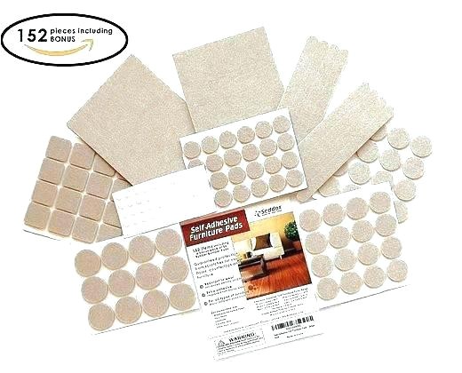 felt pads for chair legs furniture leg home depot tan 3 4 amazon