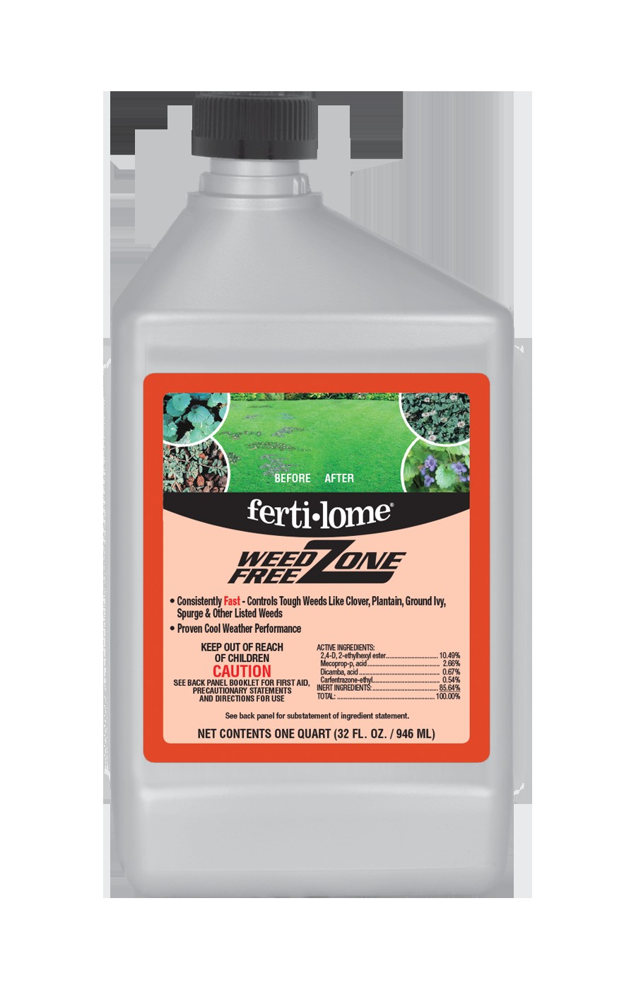 Fertilome Weed Free Zone Ferti Lome Hi Yield Natural Guard Local solutions for Local