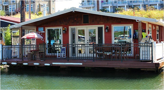 enjoy living on the water in this updated floating home for sale on the columbia river sold