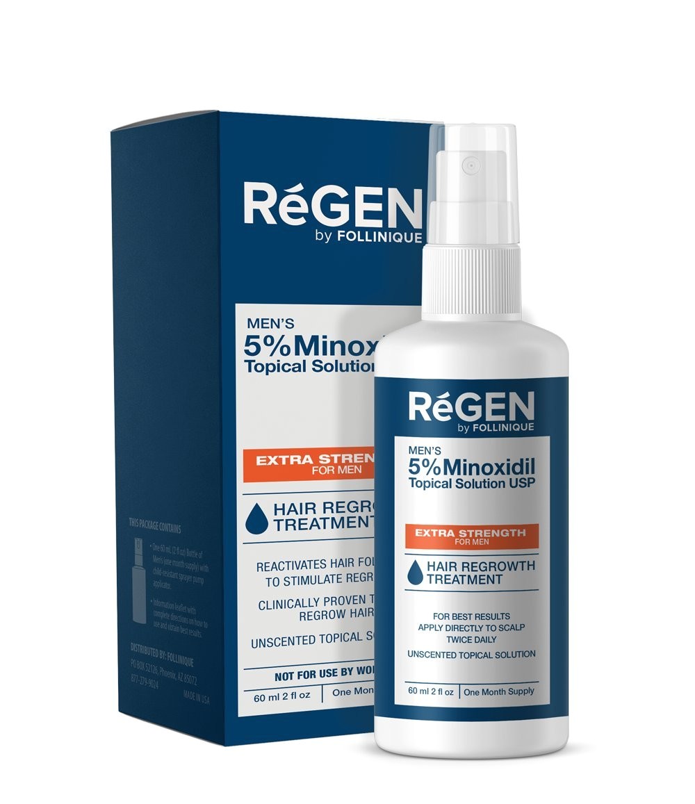 amazon com regen hair regrowth treatment for men maximum strength fully fda approved key ingredients fast acting clinically proven results in 2