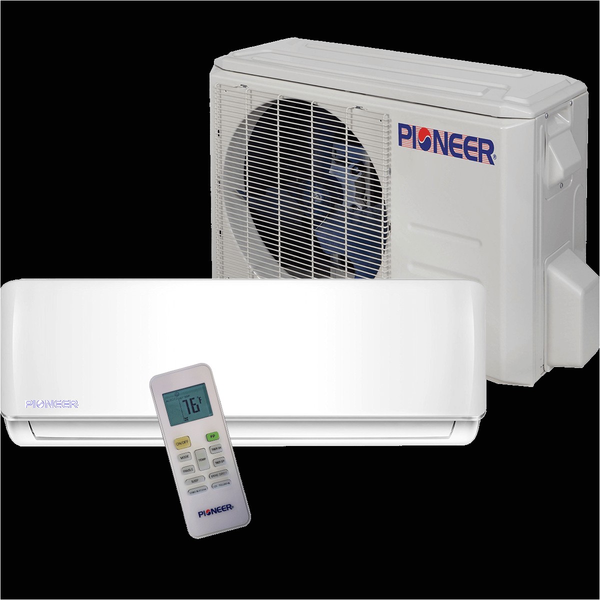 pioneer 36 000 btu 230v mini split heat pump