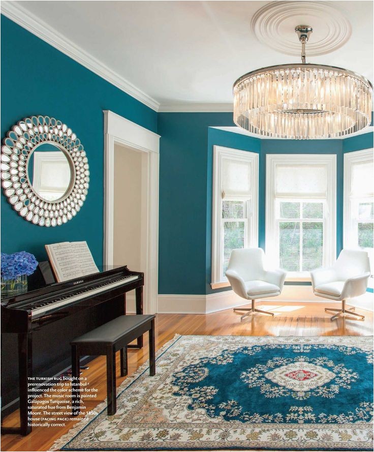 benjamin moore turquoise