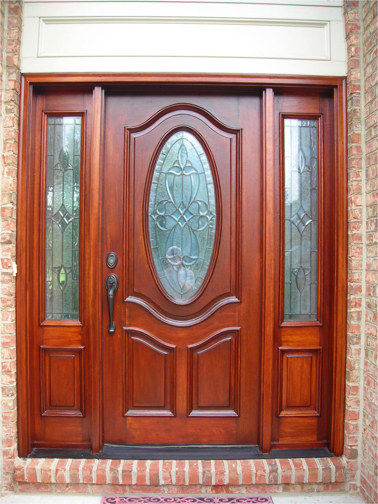 mahogany door finished jpg