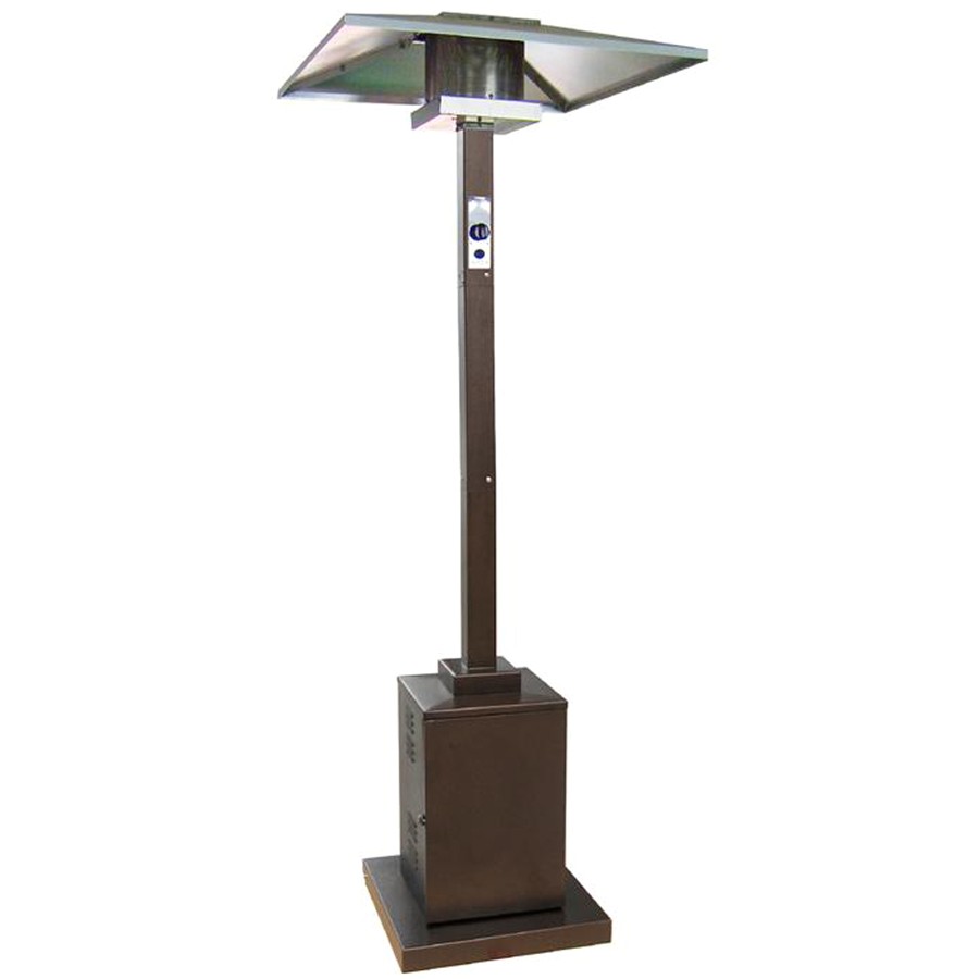 Garden Treasures Patio Heater Repair Shop Garden Treasures 38 000 Btu Hammered Bronze Steel