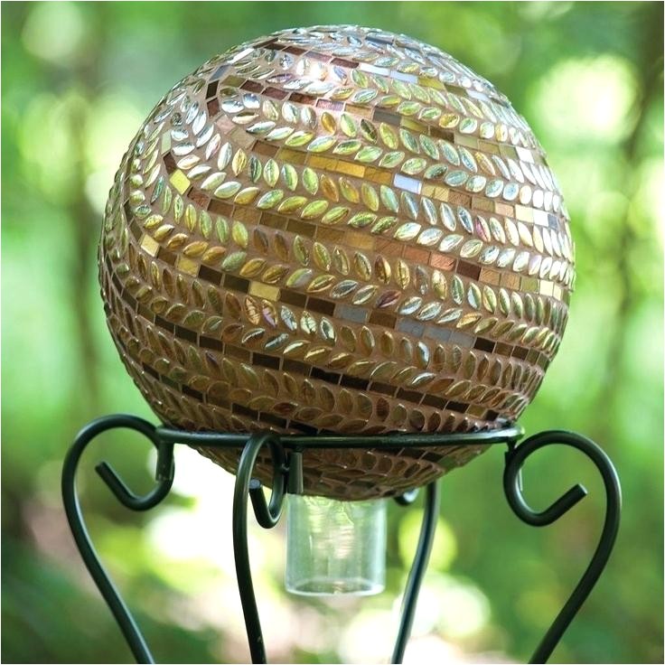 Gazing Ball Stands Hobby Lobby Gazing Ball Chameleon Crackled Glass solar Gazing Ball On