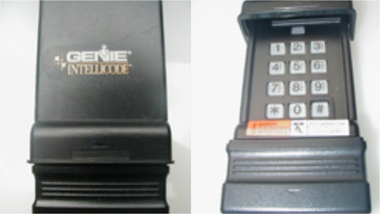 change pin genie intellicode keypad change pin genie intellicode keypad