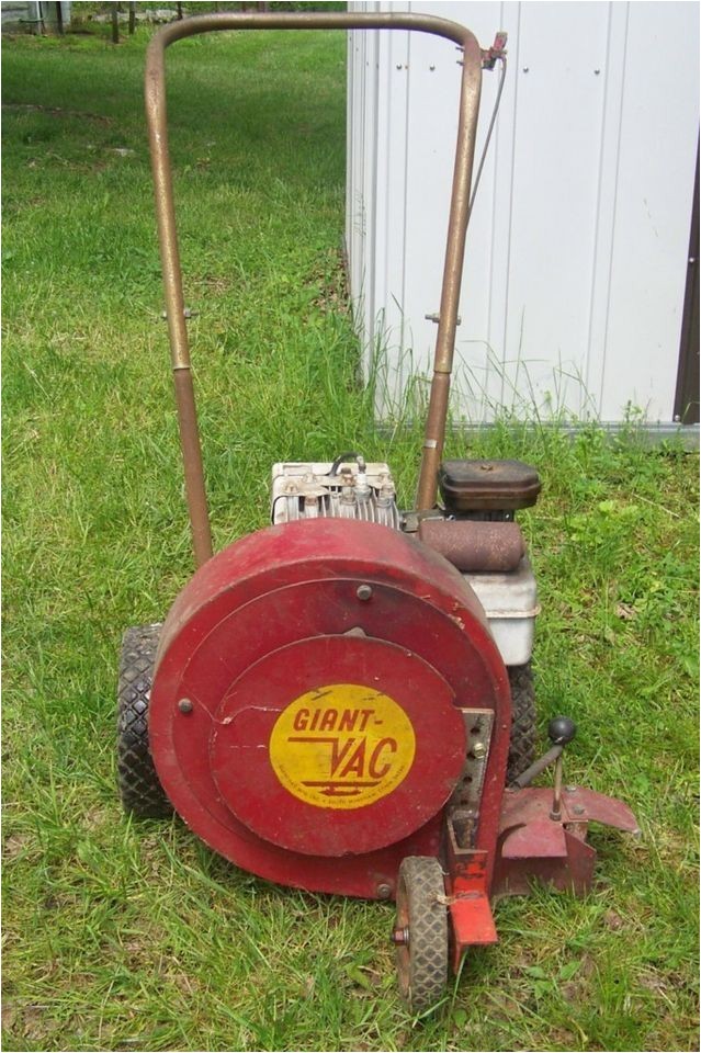 giantvac leaf blower briggs stratton model 52 works pickup long