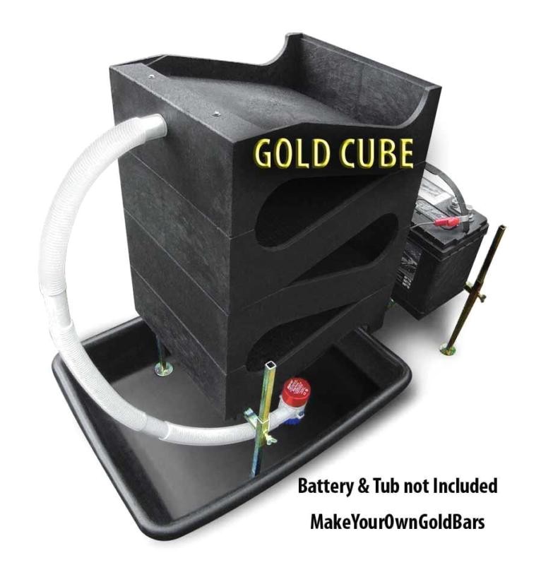 gold mining sluice box