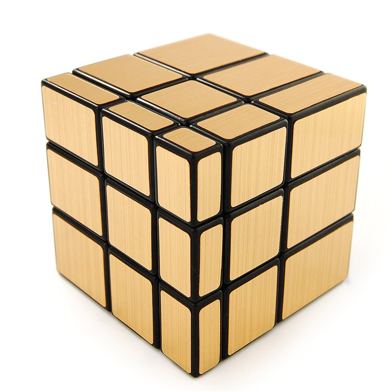 Gold Mirror Cube for Sale Us Shengshou Golden 3×3 Speed Mirror Cube Magic Puzzle