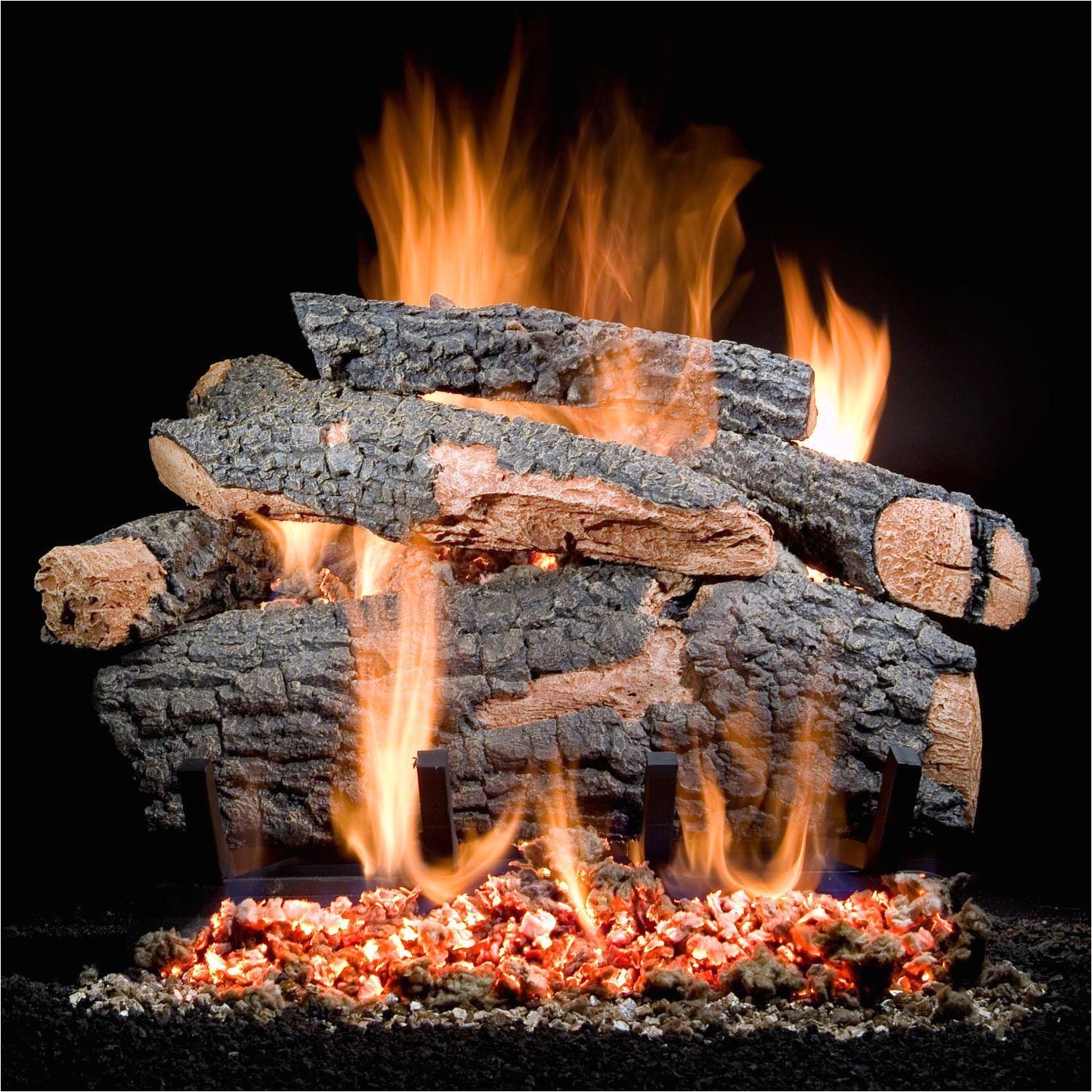 Golden Blount Gas Logs Golden Blount 30 Inch Big Tex Vented Natural Gas Log Set