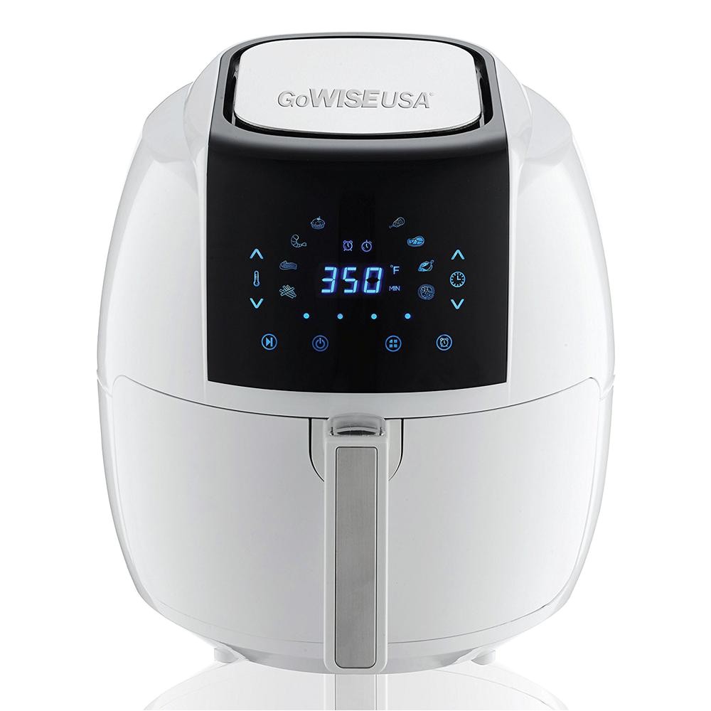 Gowise Usa Air Fryer 5.8 Qt Gowise Usa 5 8 Qt 8 In 1 touch Screen White Air Fryer