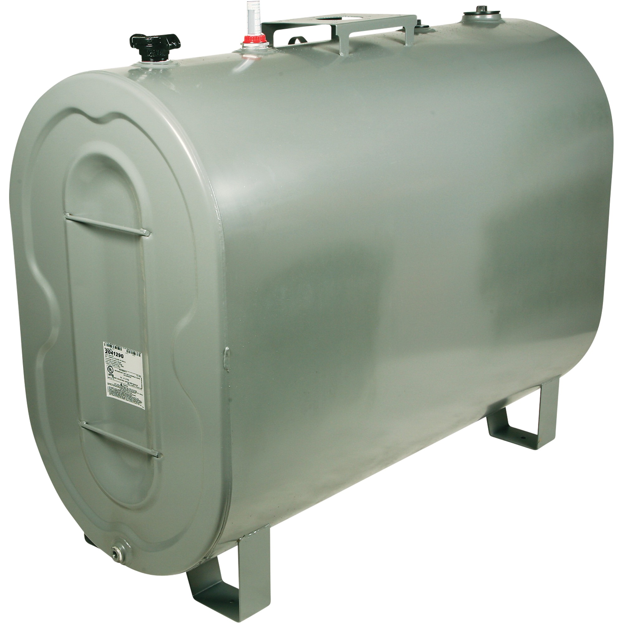 oil tank white background