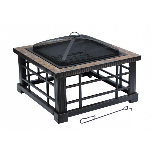 Hampton Bay Fire Pit Replacement Bowl Fascinating Hampton Bay Crossfire 2950 In Steel Fire Pit