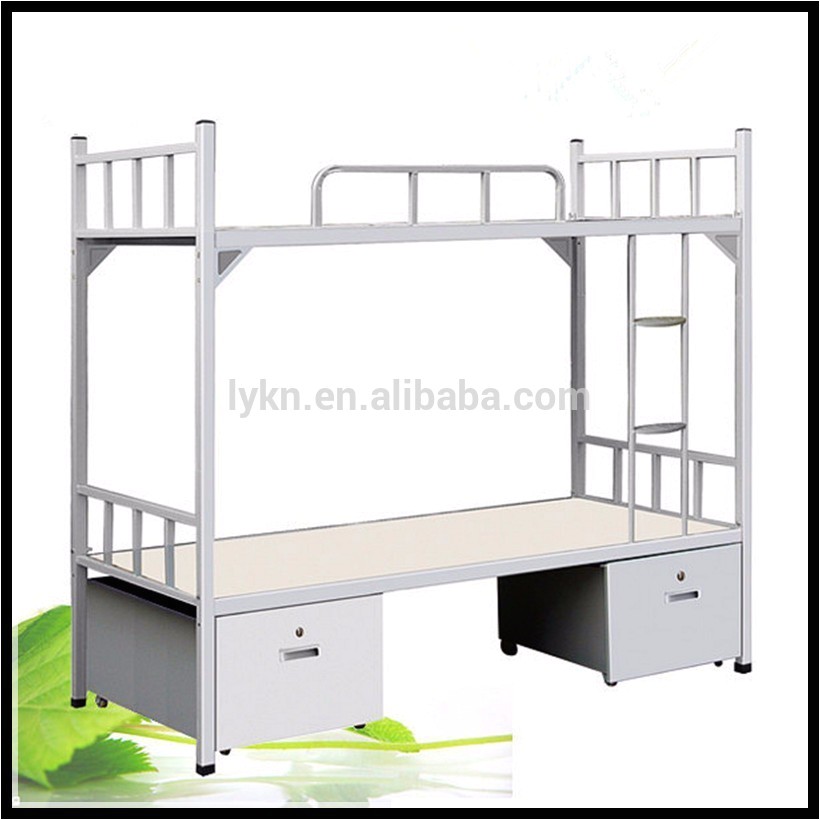 Heavy-duty Metal Bunk Beds for Adults wholesale Metal Heavy Duty Adult Iron Steel Double Bunk