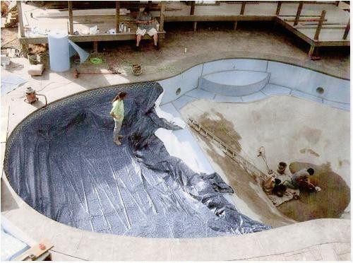 inground pool repair concrete