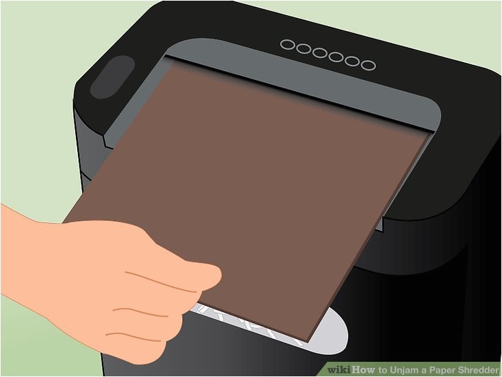 How to Unjam A Paper Shredder How to Unjam A Paper Shredder with Pictures Wikihow