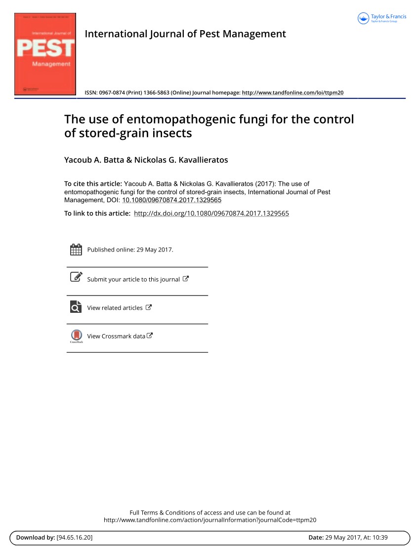 pdf biological control of termites by antagonistic soil microorganisms