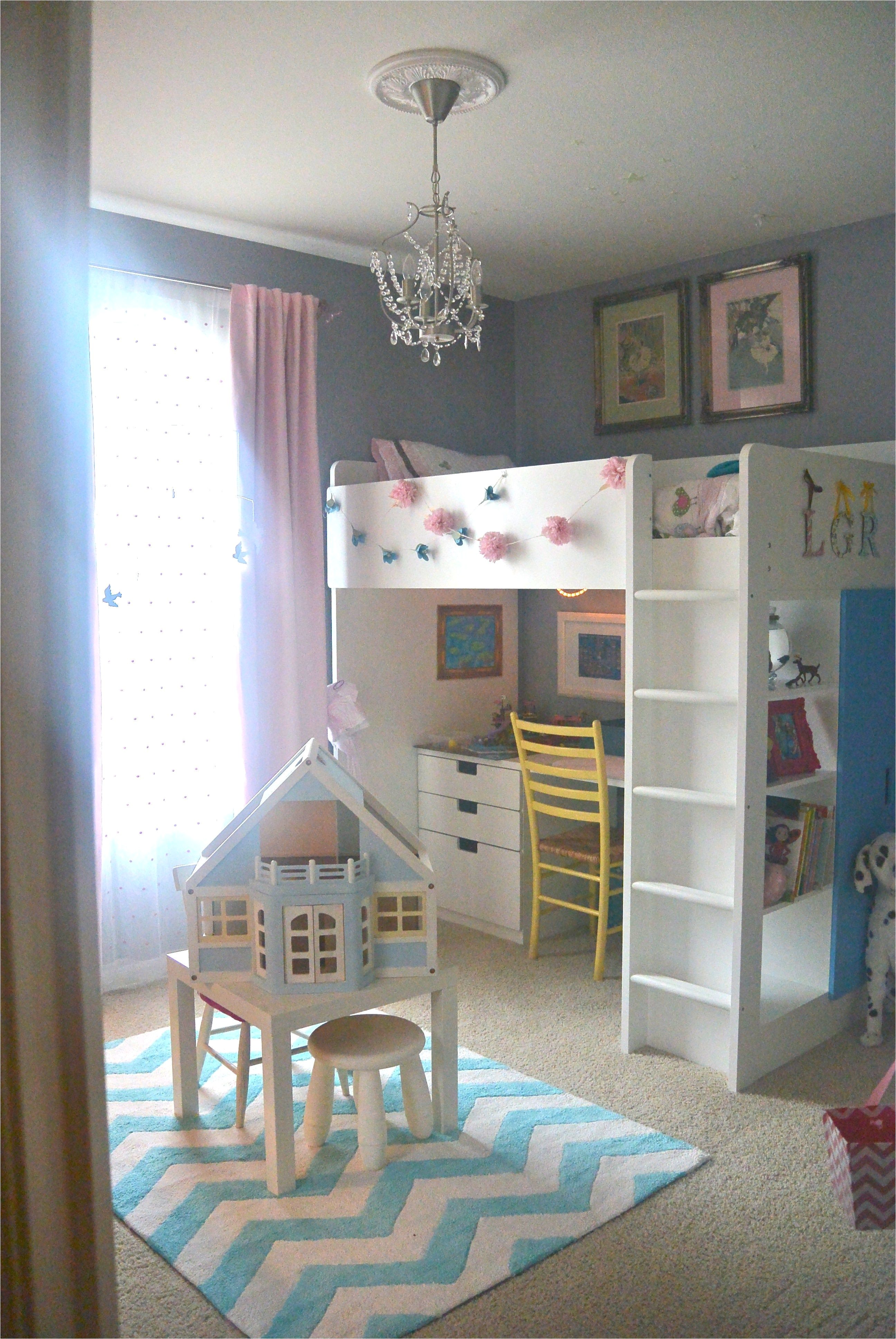 Ikea Stuva Loft Bed Hack Awesome Idea for My Older Daughter Maybe Remove the Desk and Put My