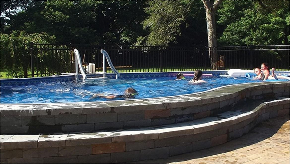 Inground Pools Buffalo Ny Semi Inground Pools Decor References