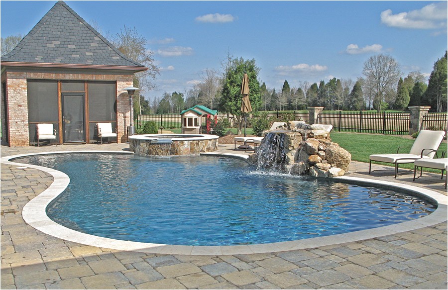 Inground Pools Charlotte Nc Gallery Blue Haven Custom Swimming Pool and Spa Builders