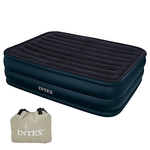 Intex Air Mattress Losing Air Intex 66718 Raised Queen Air Bed with Built In Electric