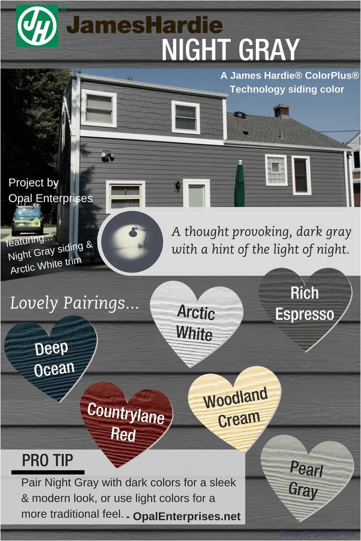 night gray james hardie siding inspiration graphic