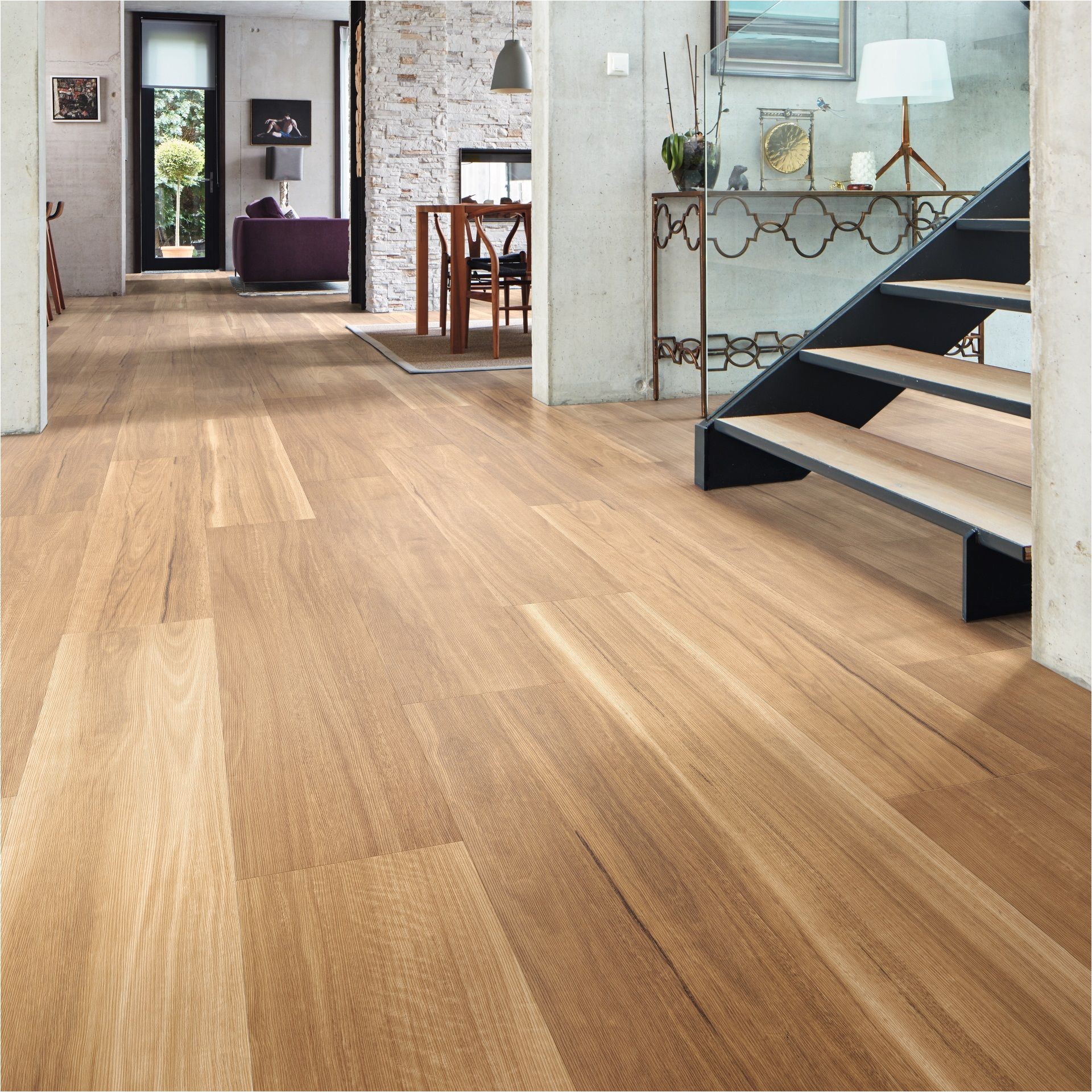 karndean looselay longboard vinyl flooring collection lemon spotted gum