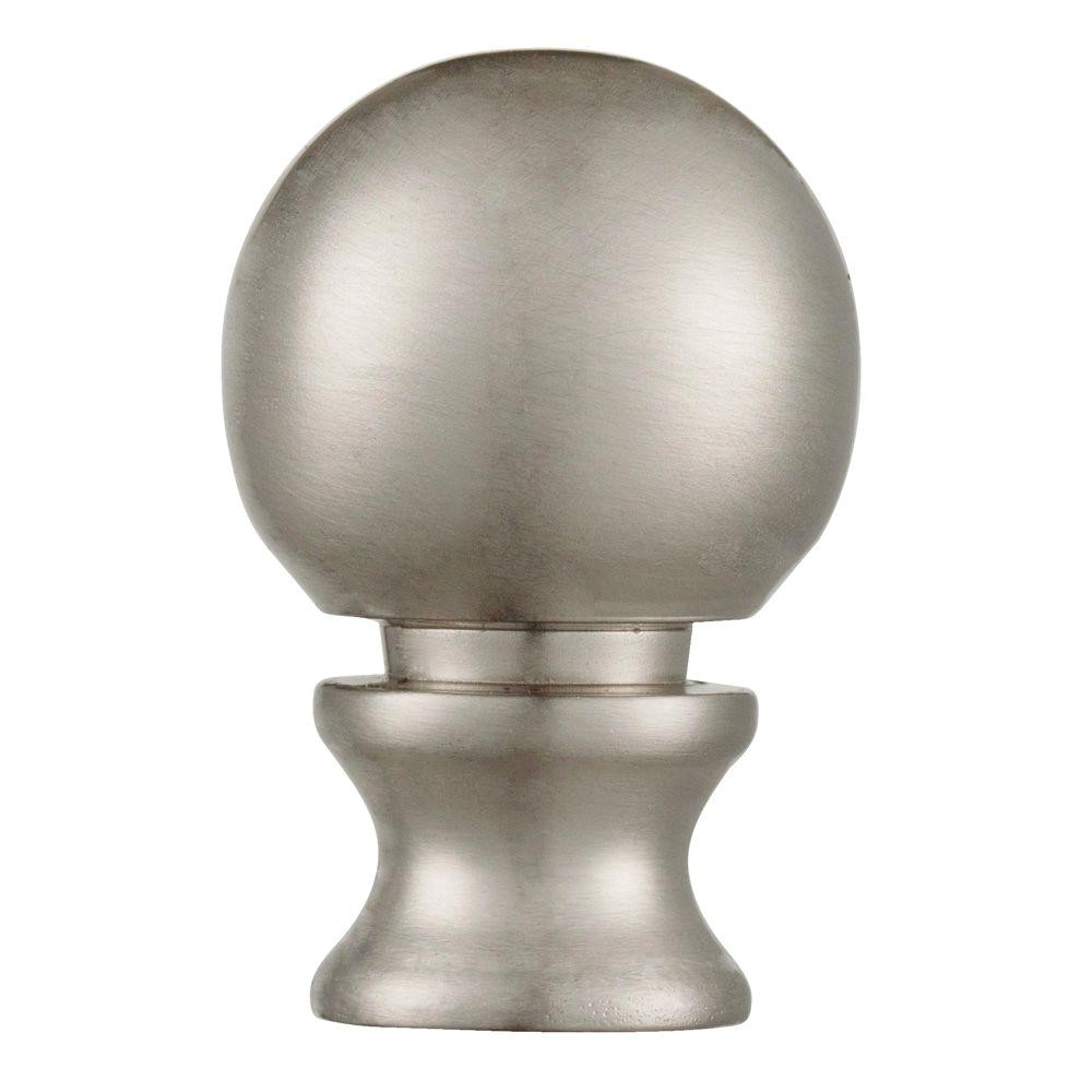 Lamp Finials Home Depot Westinghouse Brushed Nickel Ball Lamp Finial 7000600 the