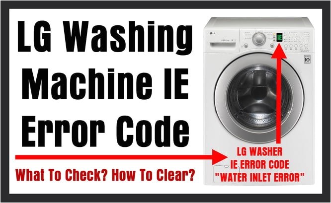 how to reset samsung washing machine error codes