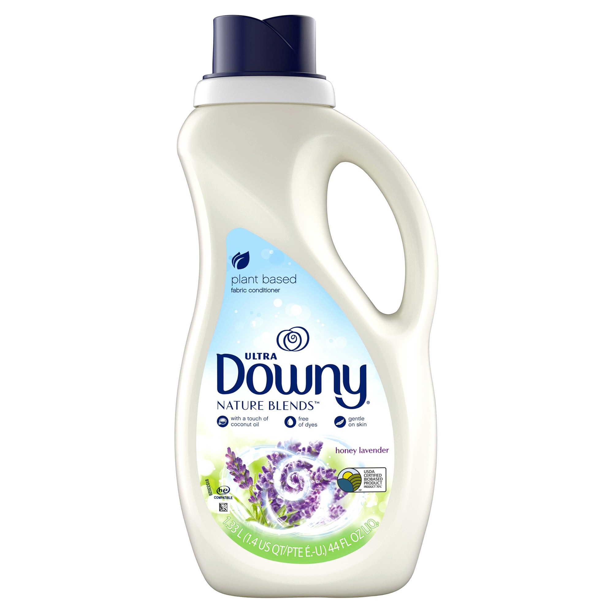 downy nature blends liquid fabric conditioner fabric softener honey lavender 52 loads 44 fl oz meijer com