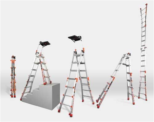 Little Giant Xtreme Ladder Reviews Review Little Giant Xtreme Model 17 Multi Use Ladder