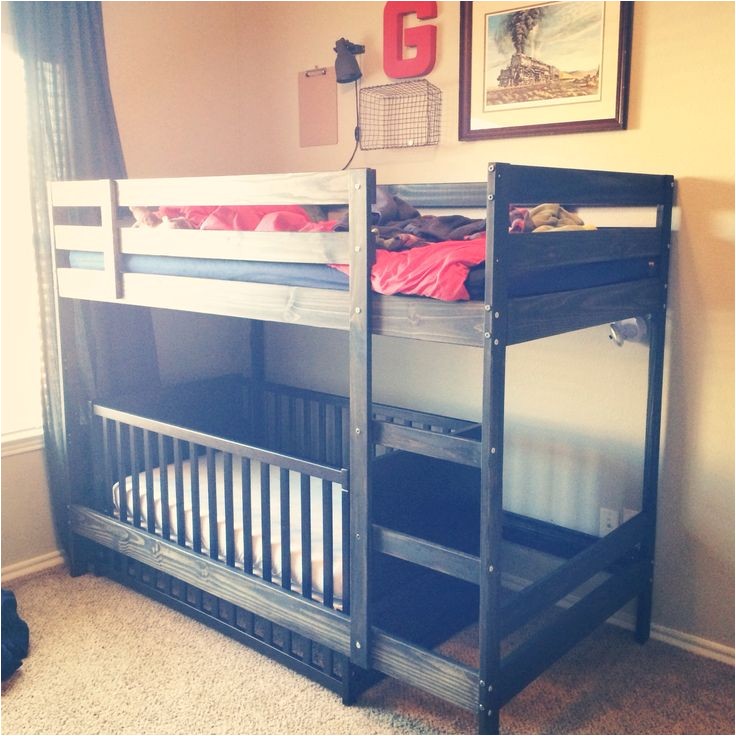 Loft Bunk Bed with Crib Underneath toddler Bunk Beds Ikea Woodworking Projects Plans