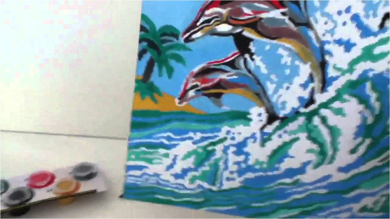 Max Novelty Paint by Numbers Reeves Painting by Numbers Review Youtube