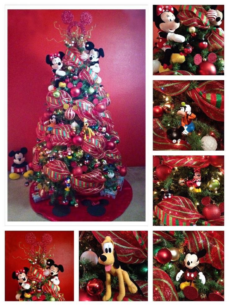 Mickey Mouse Christmas Tree Kit Mickey Mouse Christmas Tree Decoration