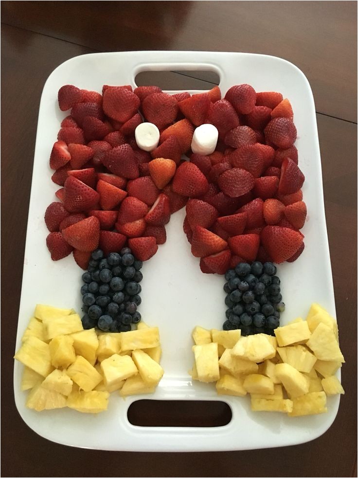 Mickey Mouse Pants Fruit Tray 25 Best Ideas About Mickey Mouse Food On Pinterest