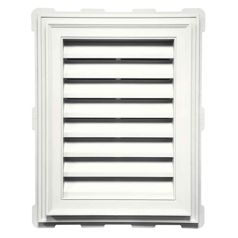 mid america 18 x 24 classic vinyl rectangle gable vents