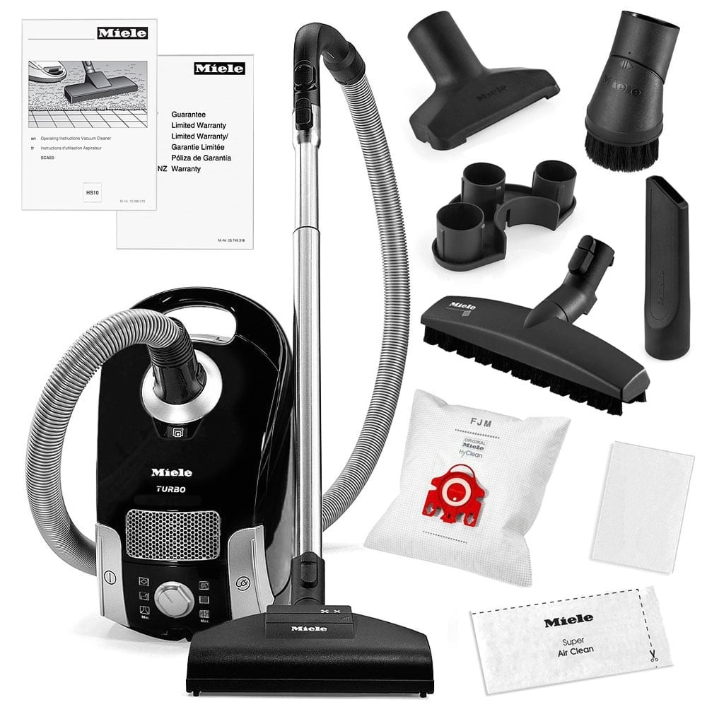 shop miele compact c1 turbo team canister vacuum cleaner stb205 3 turbobrush sbb 3 parquet floor brush more free shipping today overstock com