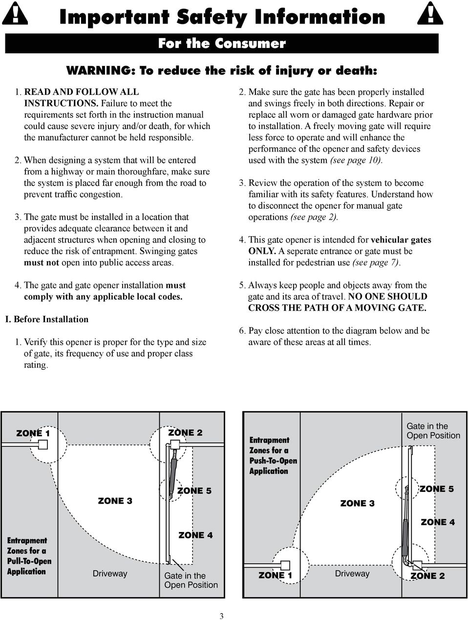 when designing a system that will be entered from a highway or main thoroughfare